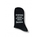 DIEVAI PĖSČIOMIS NEVAIKŠTO, JIE VAŽINĖJA ŠKODA
