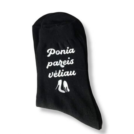 PONIA PAREIS VĖLIAU