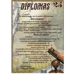 DIPLOMAS VYRUI, 25-IŲ METŲ PROGA