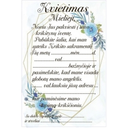 KVIETIMAI, 10VNT.
