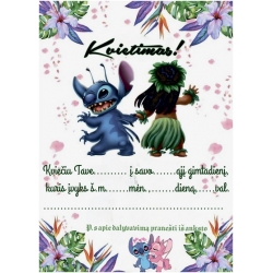 KVIETIMAI 5VNT.