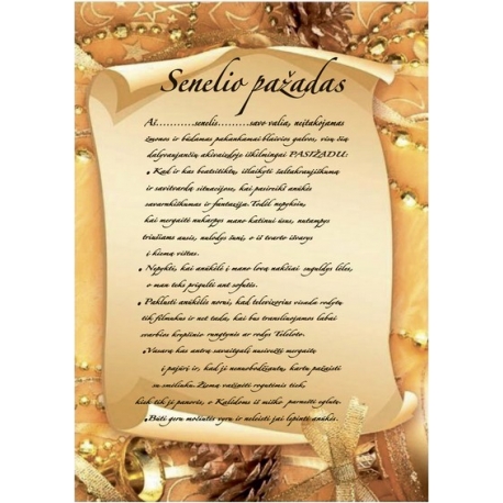 SENELIO PAŽADAS ANŪKEI