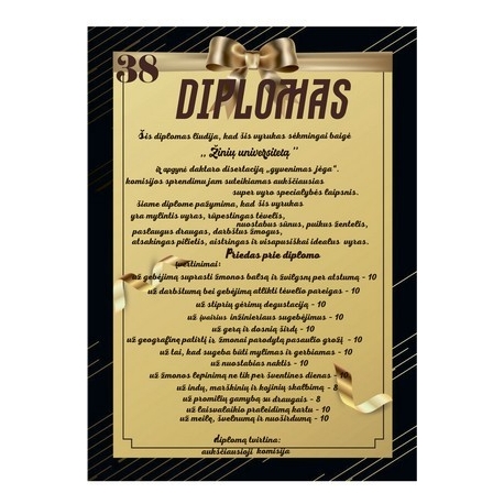 DIPLOMAS 38