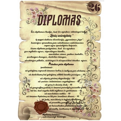 DIPLOMAS 26