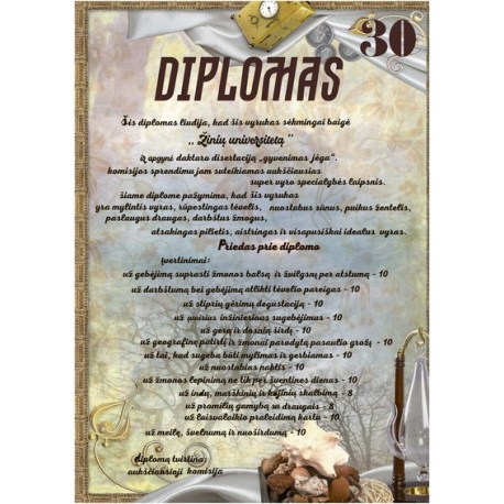 DIPLOMAS 30