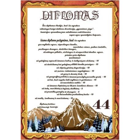 DIPLOMAS 44