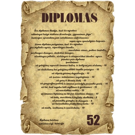 DIPLOMAS 52