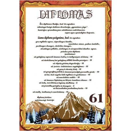 DIPLOMAS 61