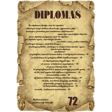 DIPLOMAS 72