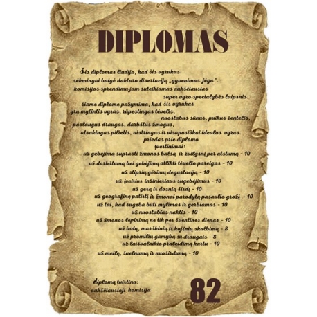 DIPLOMAS 82