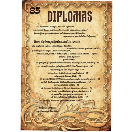 DIPLOMAS 85