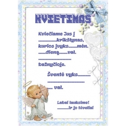 KVIETIMAI 5VNT.