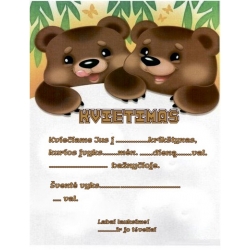 KVIETIMAI 5VNT.