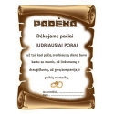 PADĖKA JUDRIAUSIAI PORAI
