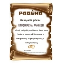 PADĖKA LINKSMIAUSIAI PAMERGEI