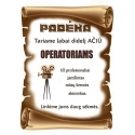 PADĖKA OPERATORIAMS