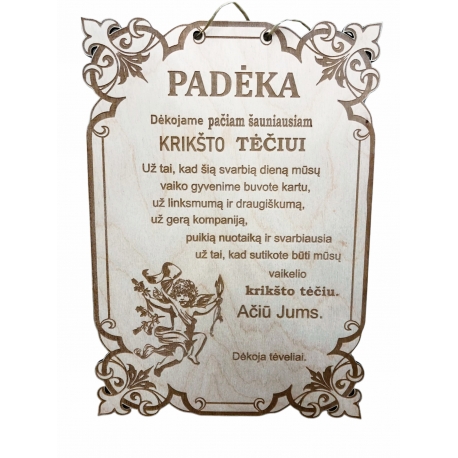 PAKABINAMA LENTELĖ
