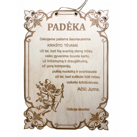 PAKABINAMA LENTELĖ