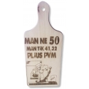 PJAUSTYMO LENTELĖ 50-ČIO PROGA