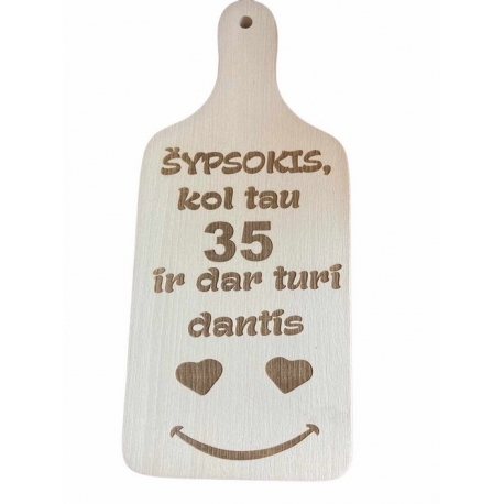 PJAUSTYMO LENTELĖ