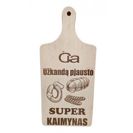 PJAUSTYMO LENTELĖ - SUPER KAIMYNAS