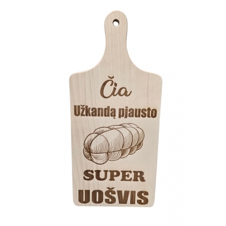 PJAUSTYMO LENTELĖ - SUPER UOŠVIS