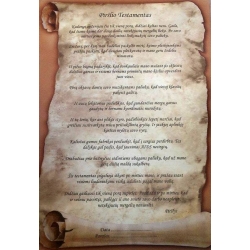 pirslio testamentas