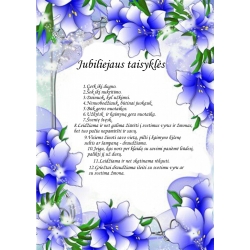 Jubiliejaus taisyklės