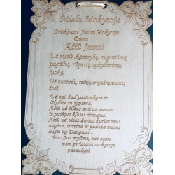 PAKABINAMA LENTELĖ