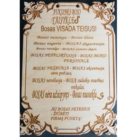 Pakabinama lentele