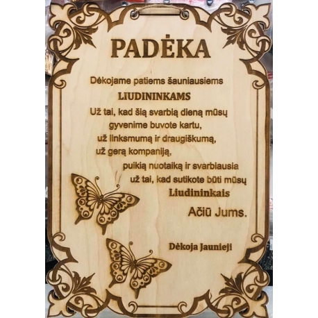 Pakabinama lentele