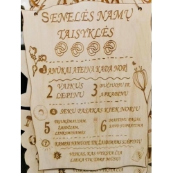 PAKABINAMA LENTELĖ